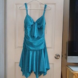 Women's Blue Sparkle Dress